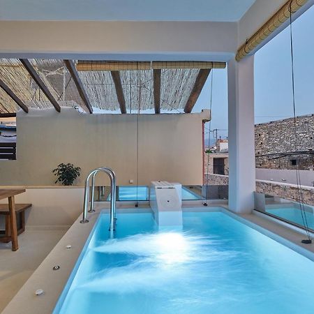 2 Bedroom Villa With Heated Swimming Pool-Spa Whirlpool-Bbq! Melidóni Kültér fotó