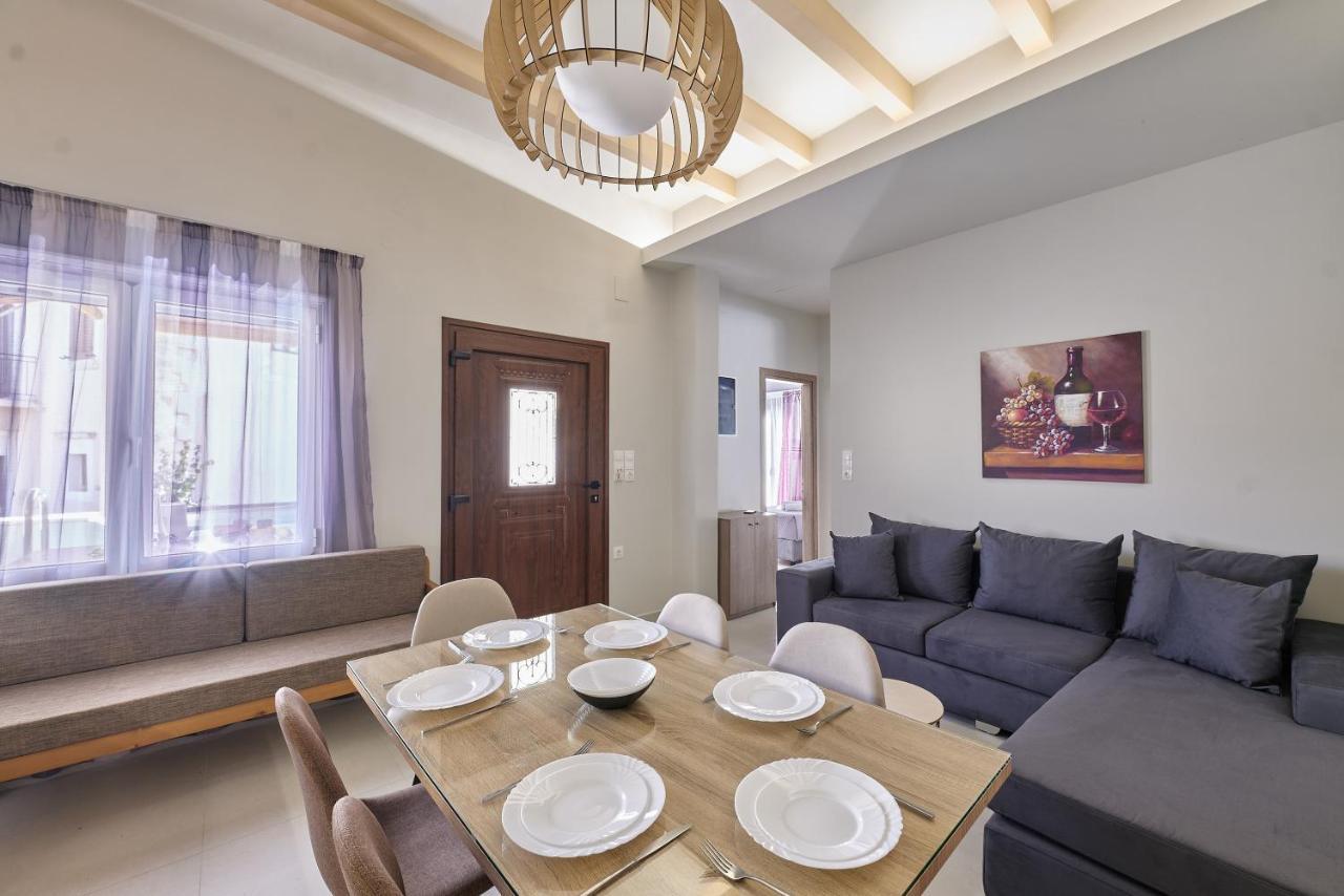 2 Bedroom Villa With Heated Swimming Pool-Spa Whirlpool-Bbq! Melidóni Kültér fotó